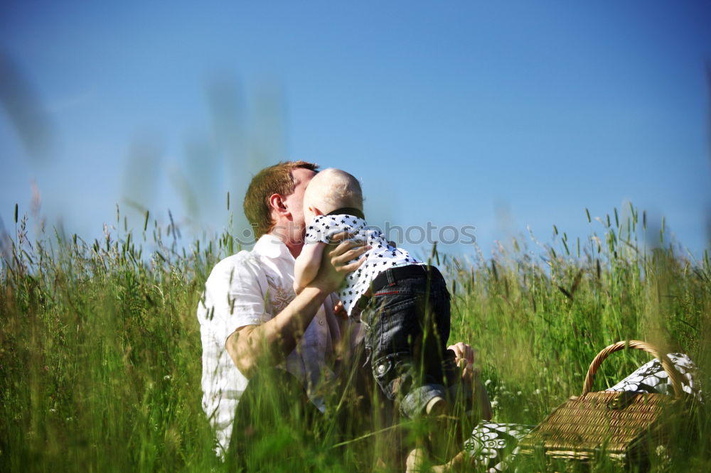 happy lovers on Holiday in the alps mountains