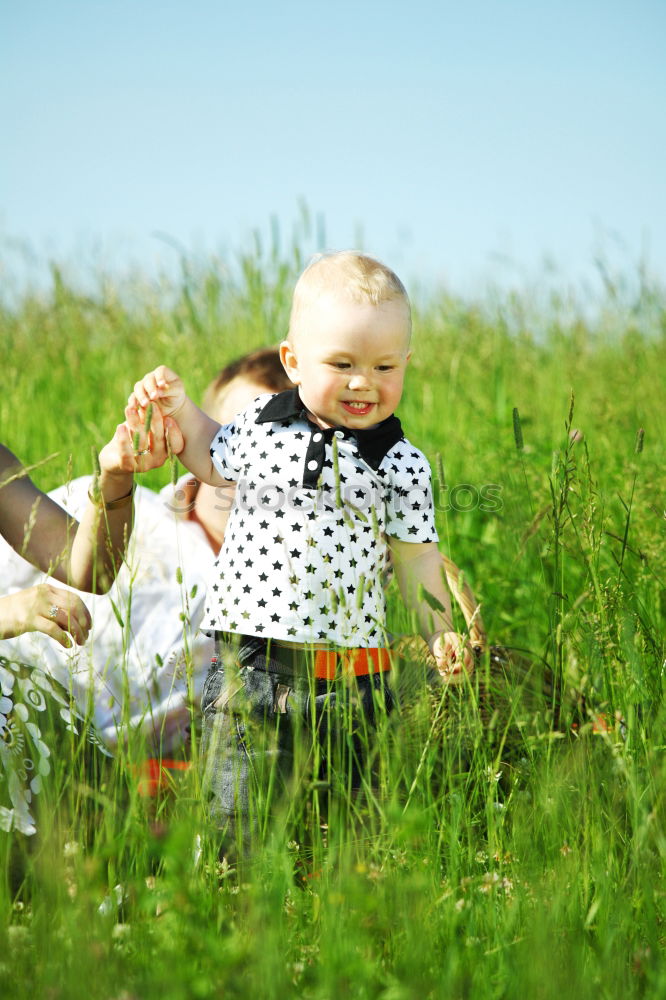 Similar – Image, Stock Photo Happy lesbian couple with child