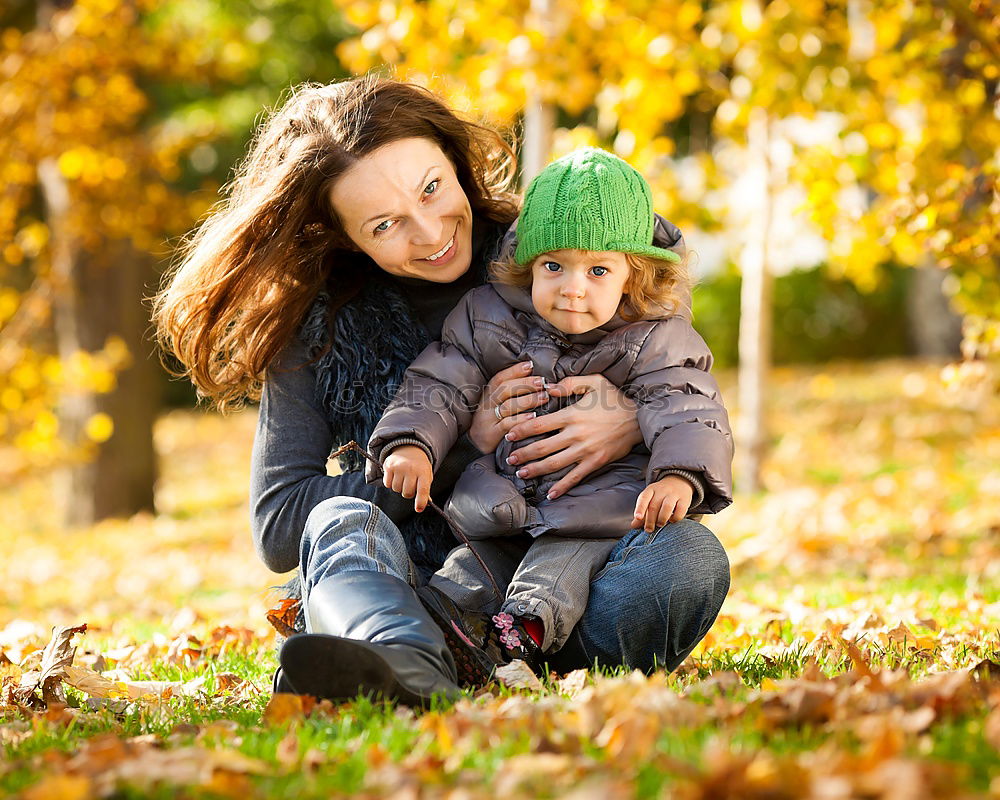 Similar – Image, Stock Photo foliage battle Human being