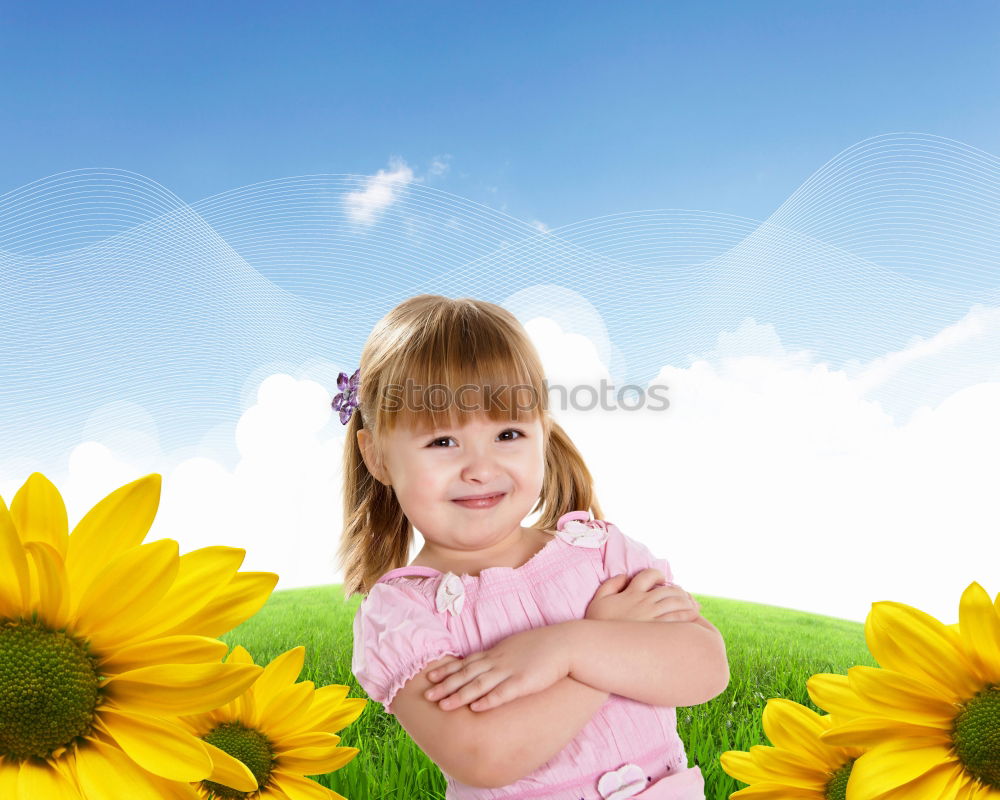 Similar – Image, Stock Photo Portrait Feminine Child