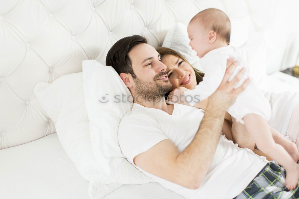 Similar – Happy Family, Mother, Father And Baby.