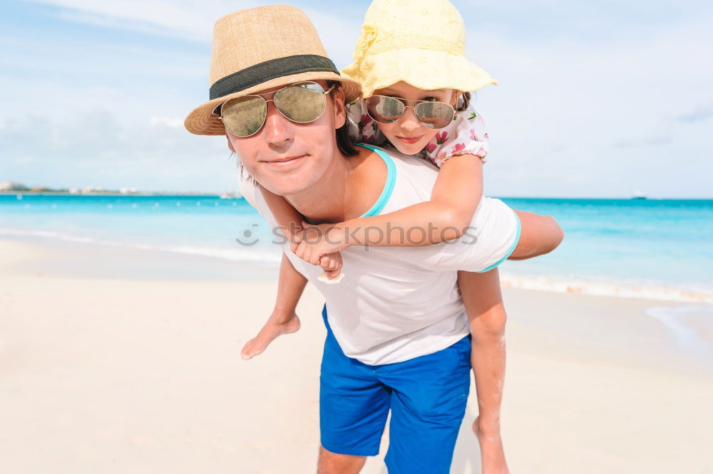 Similar – Image, Stock Photo Father and daughter