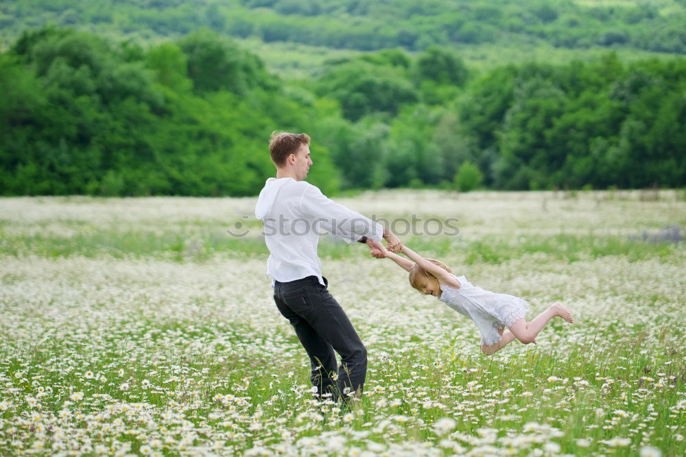 Similar – happy lovers on Holiday in the alps mountains