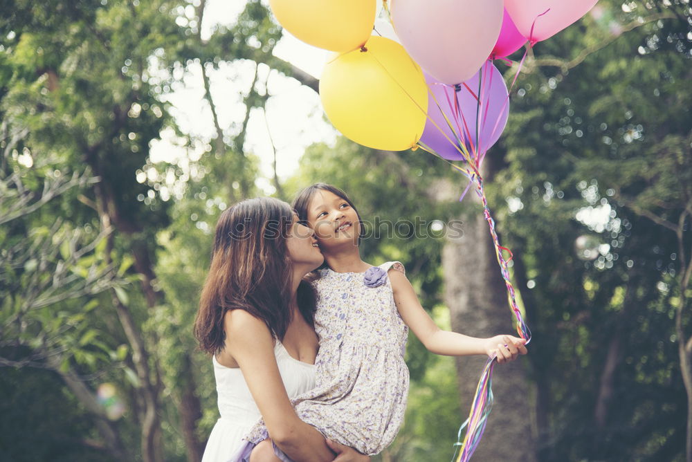 Similar – Image, Stock Photo Blown up. Summer Feminine