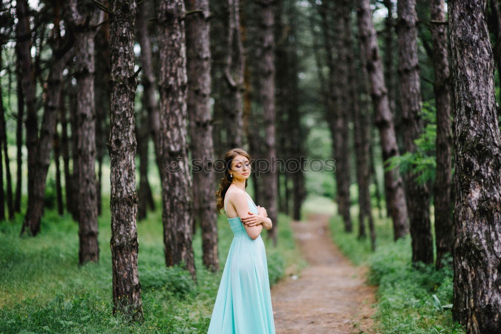 Similar – Image, Stock Photo Forest Maid II Lifestyle