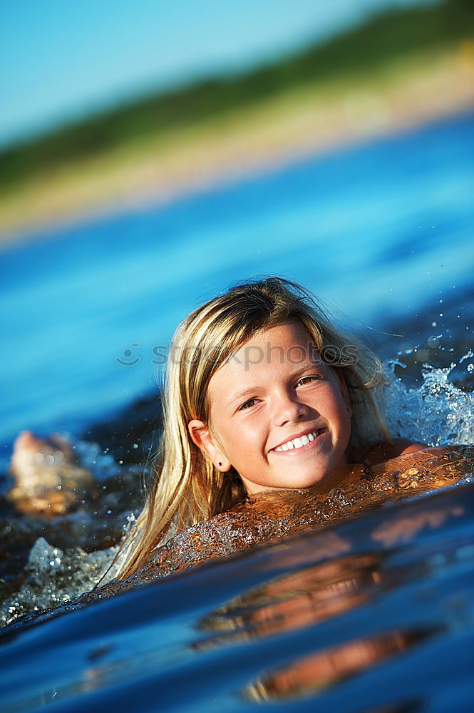 Similar – Image, Stock Photo swimming Lifestyle Joy