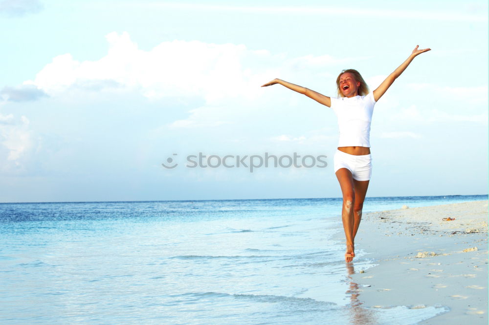 Similar – Image, Stock Photo Warriors on the beach