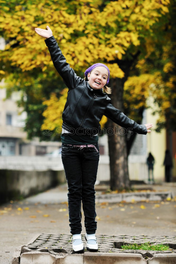 Similar – Image, Stock Photo Young girl in Barcelona