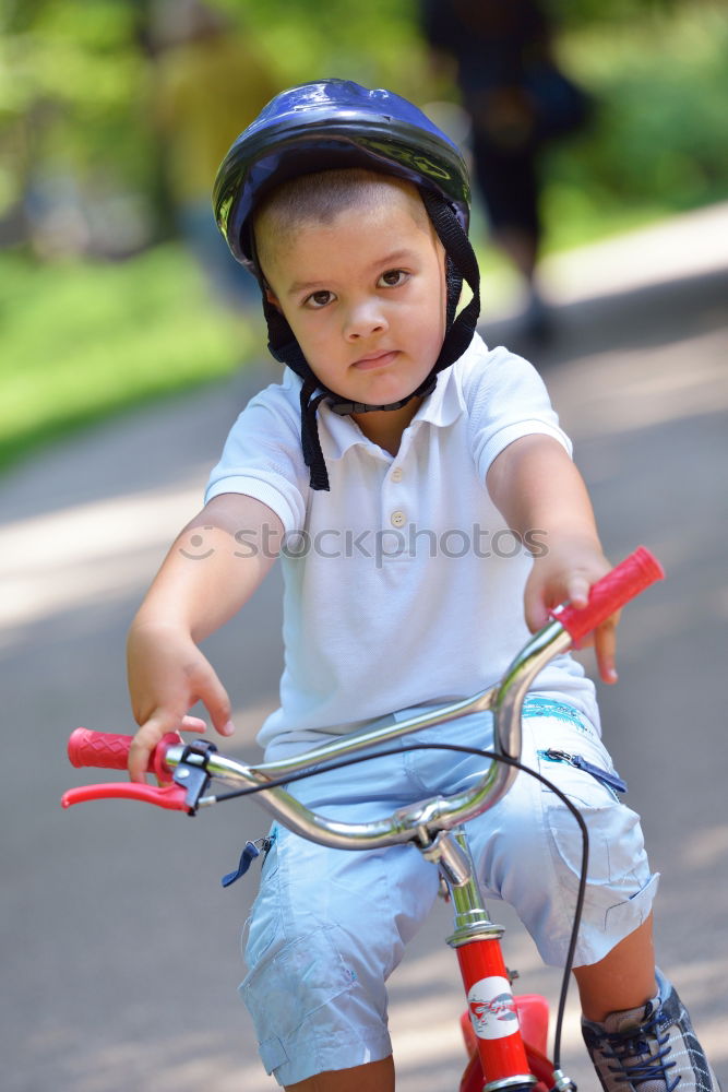 Similar – Image, Stock Photo Helmet kid Happy Child