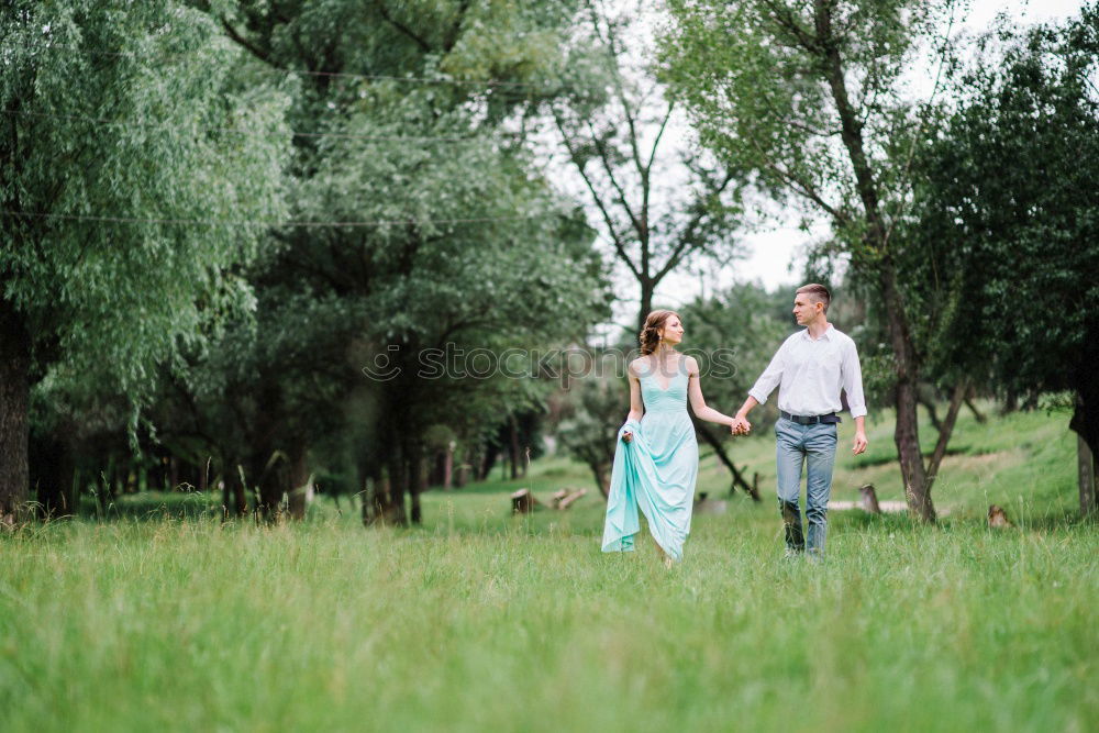 Similar – happy lovers on Holiday in the alps mountains