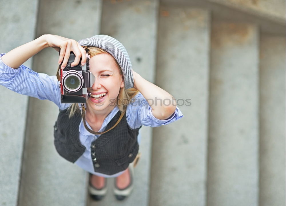 Similar – Image, Stock Photo una.fotobombolina Feminine