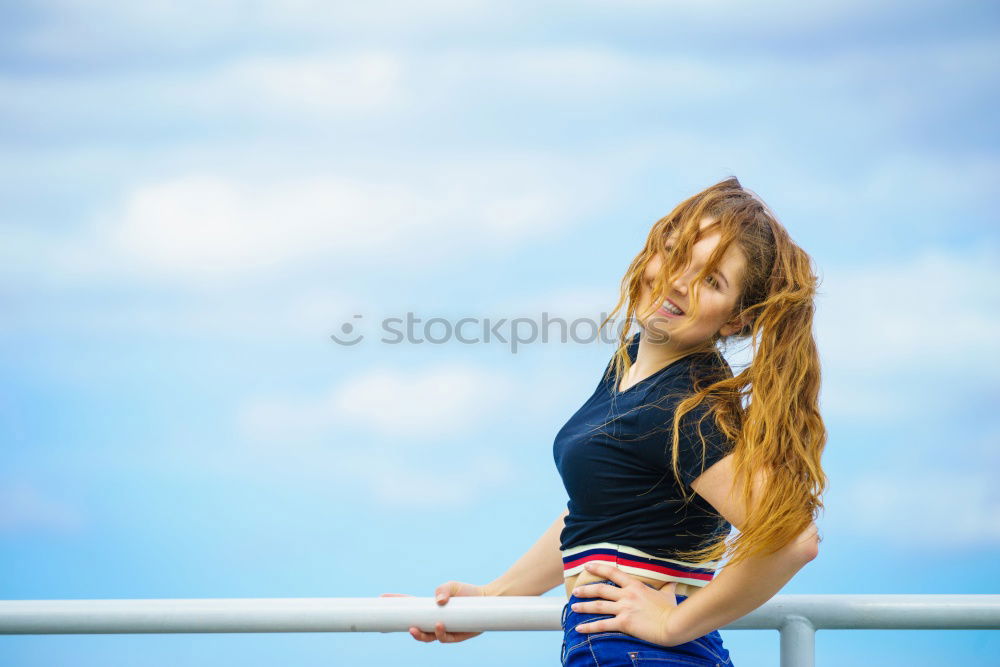 Similar – Image, Stock Photo . Feminine Young woman