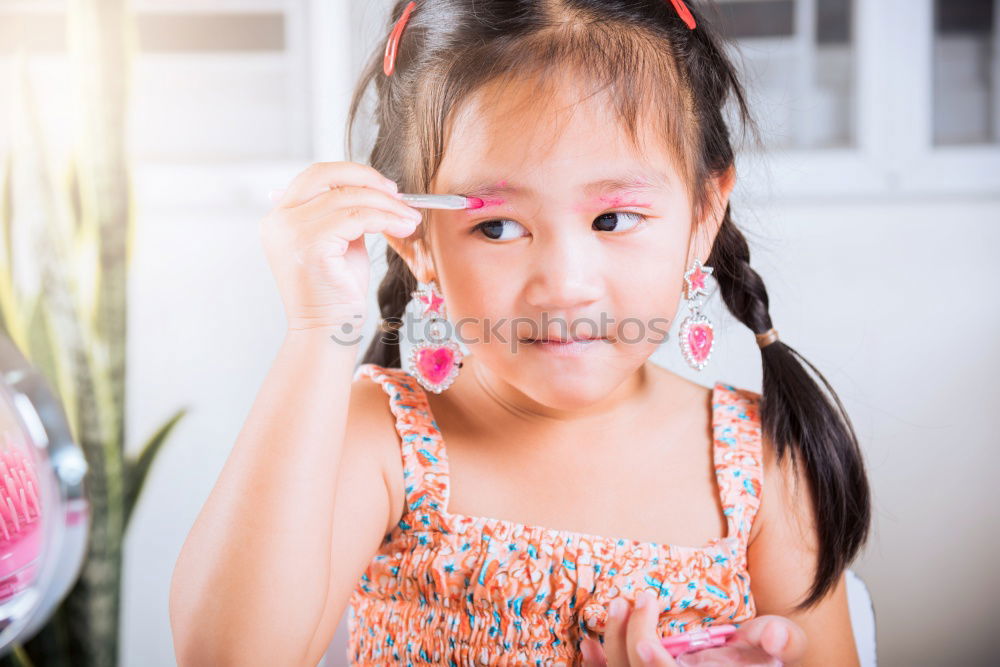 Similar – Image, Stock Photo See! Girl Life Face 1