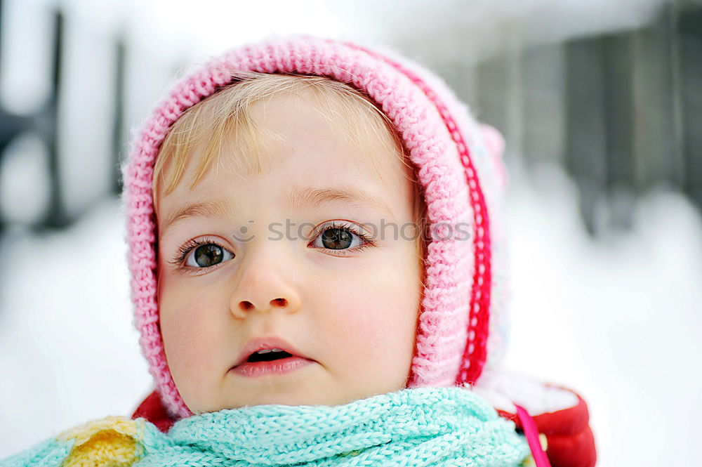 Similar – Image, Stock Photo girl Child Infancy Face 1