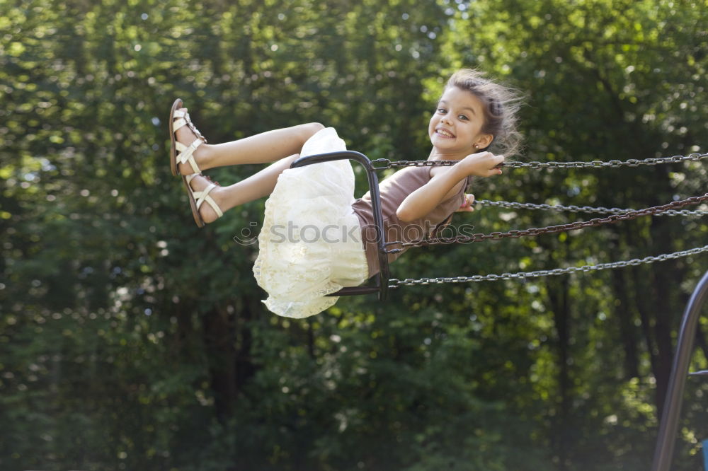 Similar – bouncing kid on trampoline