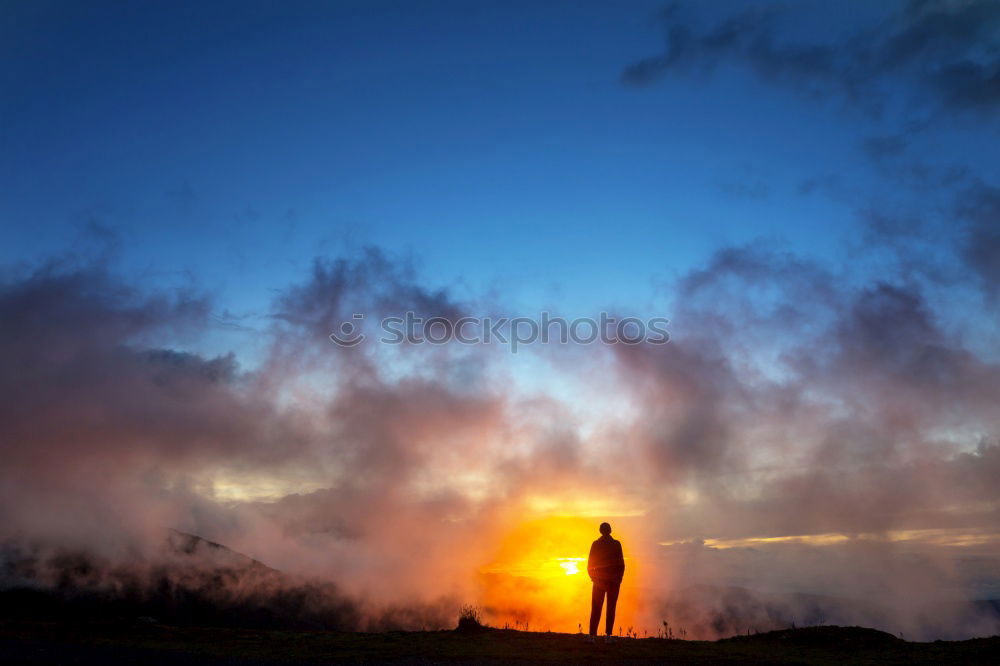 Similar – Foto Bild blue hour beach Natur