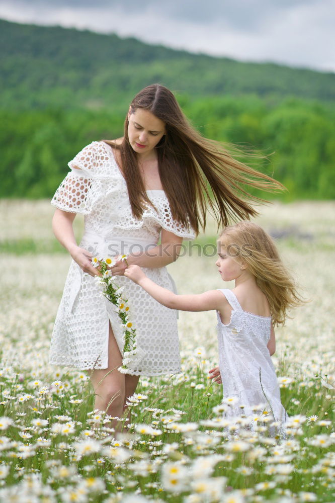 Similar – Image, Stock Photo Three Sisters Human being