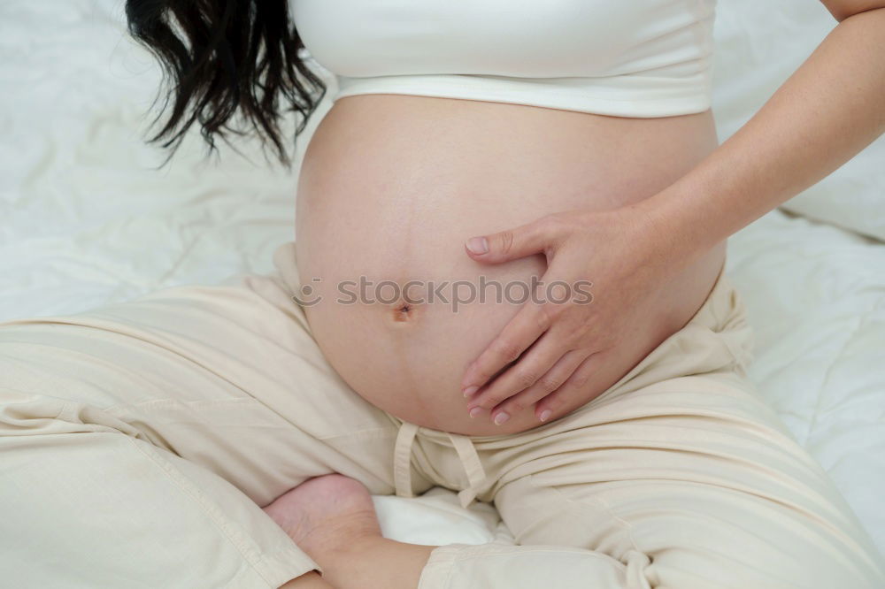 Similar – Image, Stock Photo BABYBAUCH Lifestyle