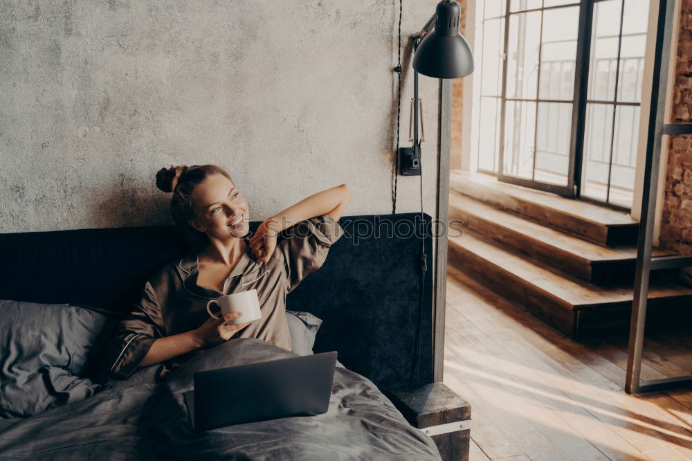 Similar – Image, Stock Photo Woman sleeping with book