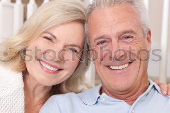 Similar – Portrait of happy father and daughter embracing on the street