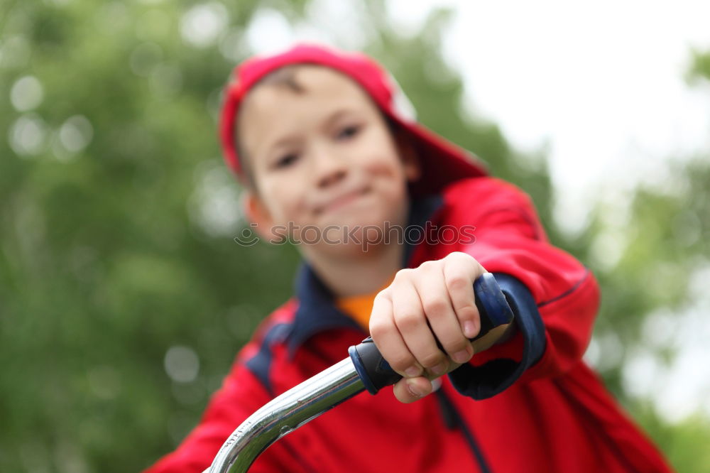 Similar – adorable boy watering the plants