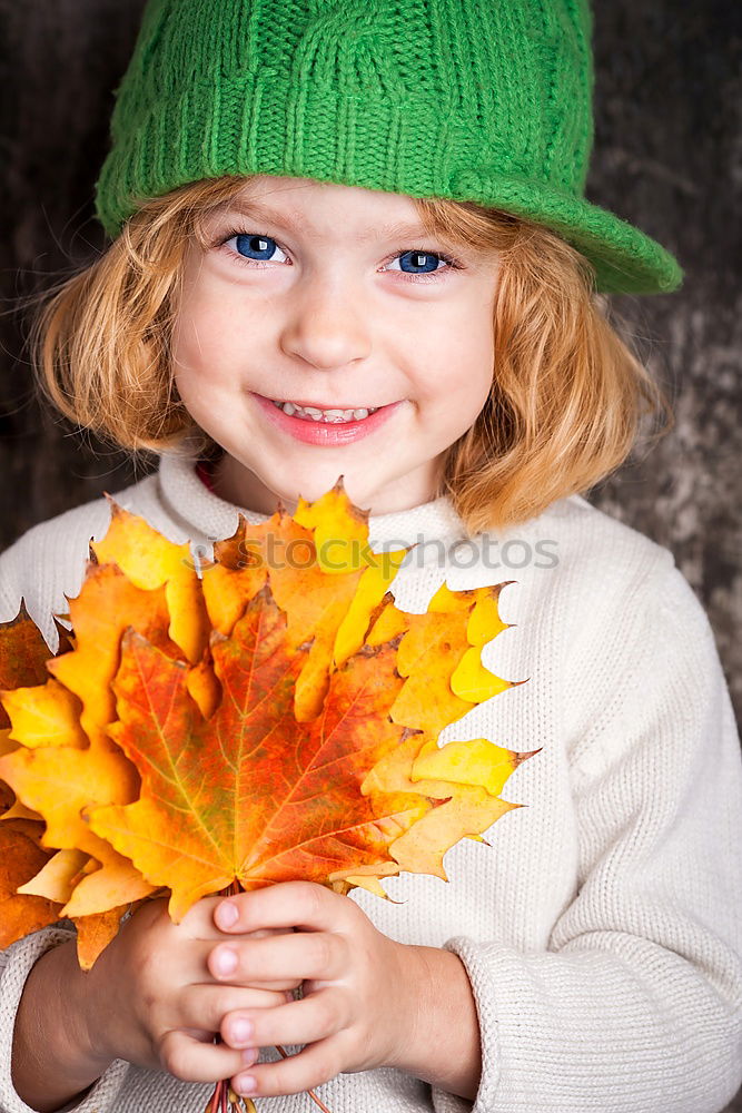 Similar – Image, Stock Photo Here I am Child Infancy 1