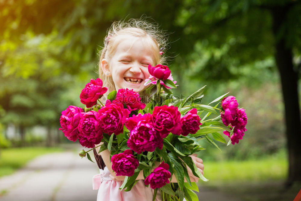 Similar – flower girl Bouquet Girl