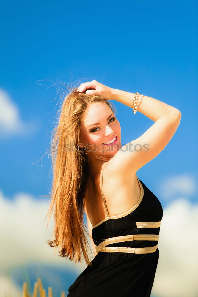 Similar – Image, Stock Photo Deep looking Paulina