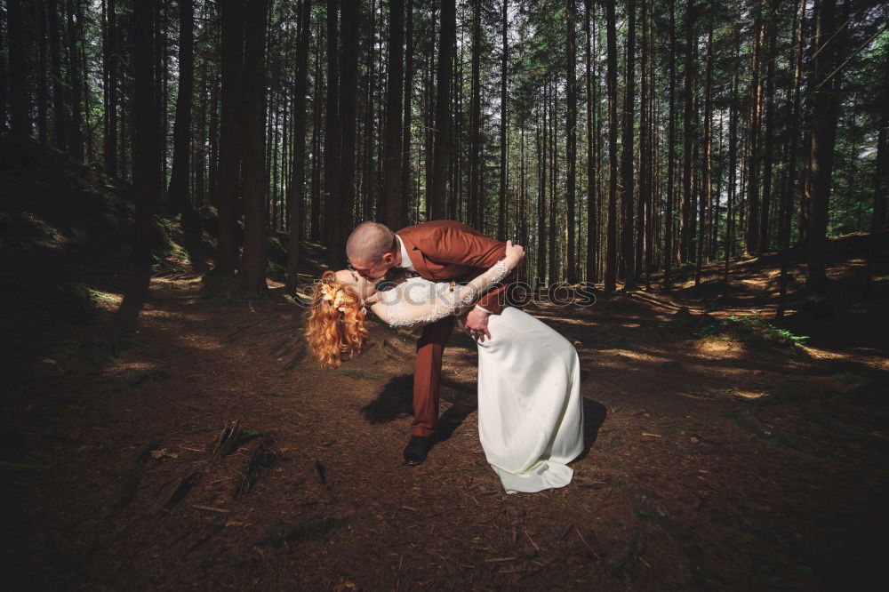 Similar – A Young Man standing in the woods