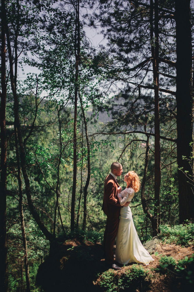 Similar – A Young Man standing in the woods