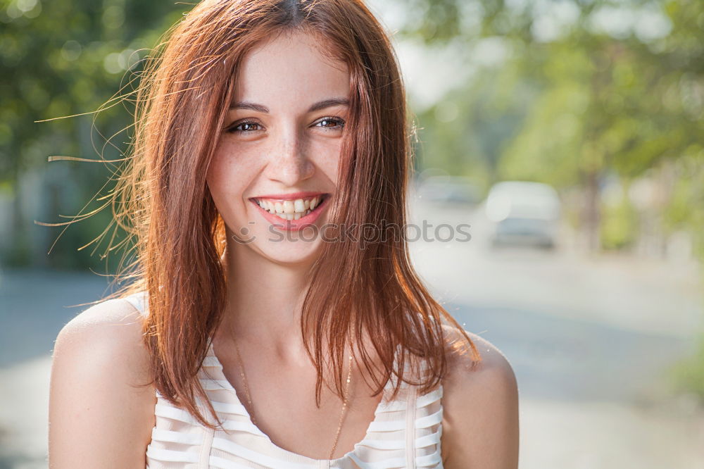 Similar – cheerful young woman