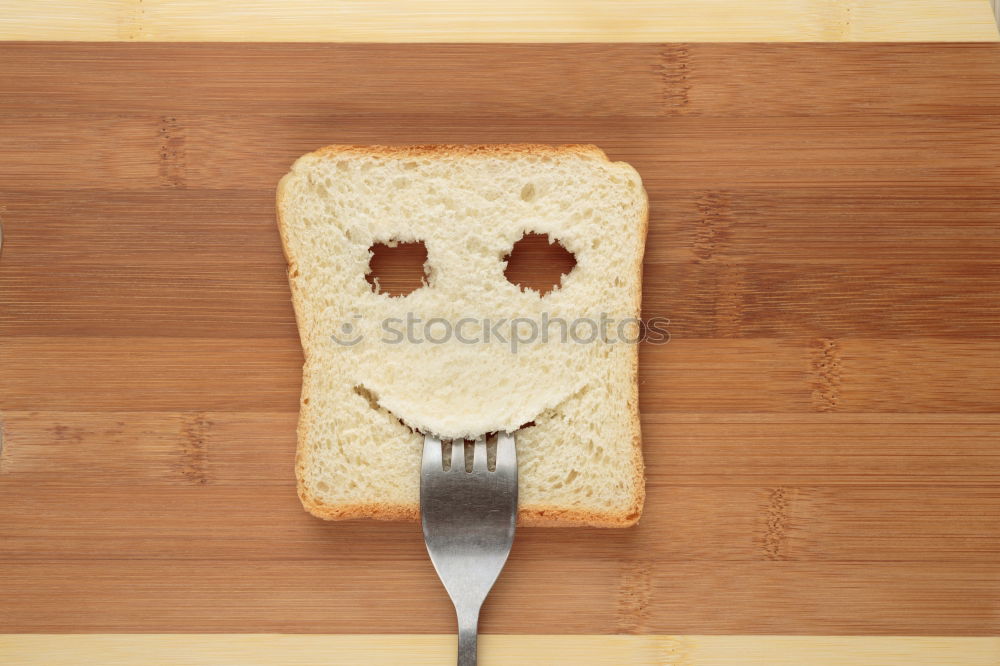 Similar – Image, Stock Photo in your face Food Dough