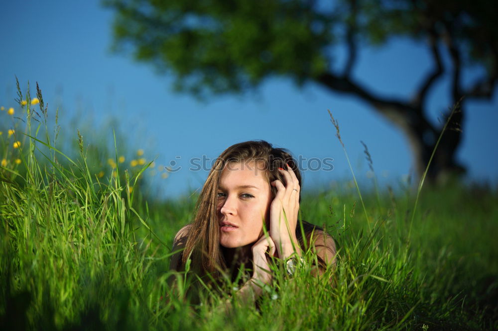 Similar – Image, Stock Photo Wind Child II Summer