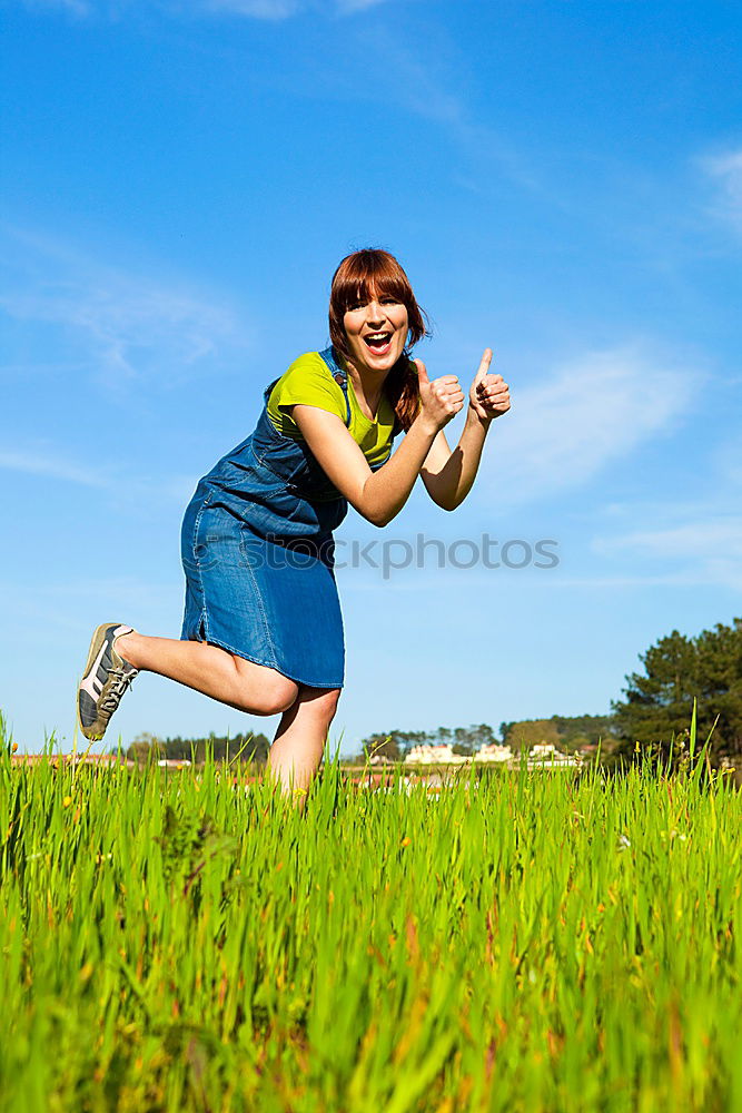 Similar – Image, Stock Photo Father and daughter playing with cardboard toy airplane