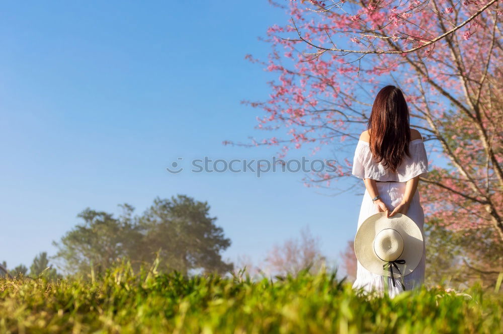 Similar – Image, Stock Photo Happy Teenage Girl Using Mobile In Park