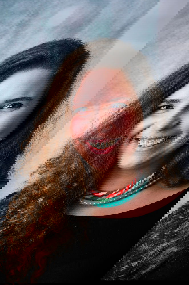 Similar – Image, Stock Photo Portrait of a woman
