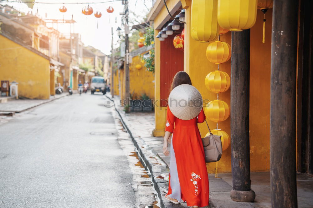 Similar – Image, Stock Photo Women in Asian traditional clothes