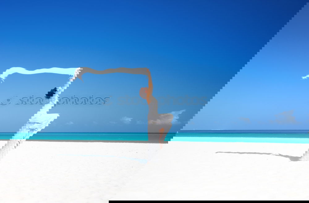 Similar – Image, Stock Photo beachhead stand Relaxation