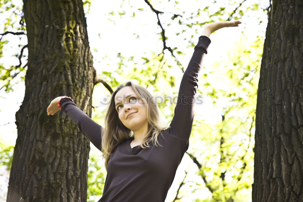 Similar – Woman throws dice Joy