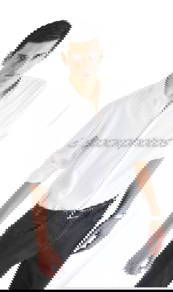 Similar – Image, Stock Photo tram Masculine Young man