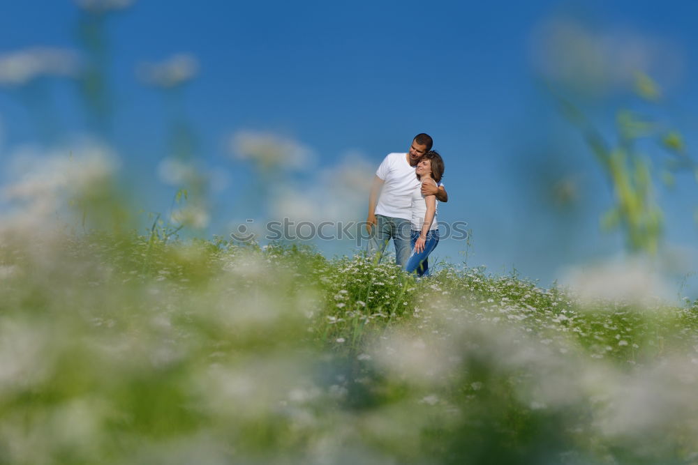 Similar – Image, Stock Photo twosome Couple In pairs