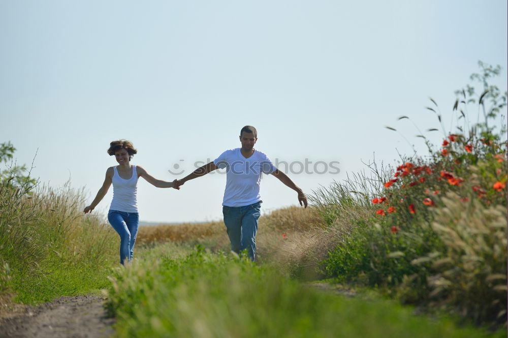 Similar – Image, Stock Photo hand in hand Woman Adults