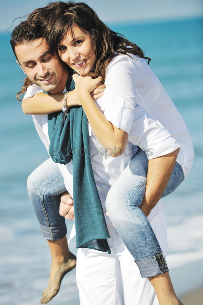 Image, Stock Photo Father and daughter