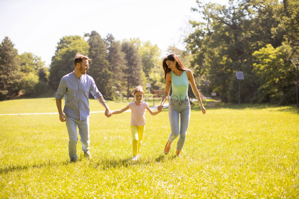 Similar – Image, Stock Photo foliage battle Human being