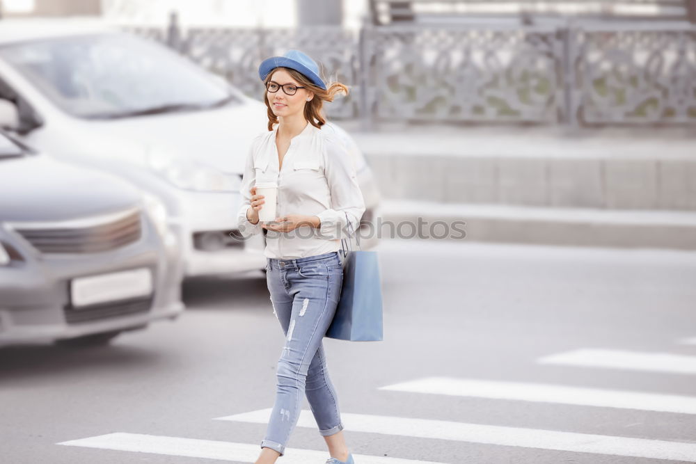 Similar – Image, Stock Photo Pretty Asian woman on street