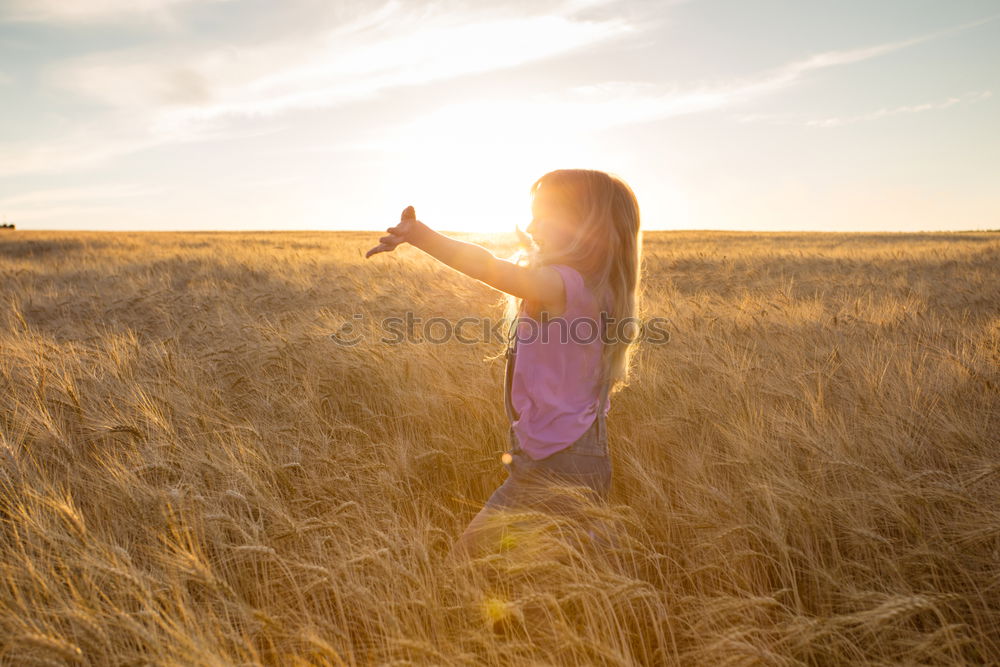 Similar – Image, Stock Photo shining days Human being