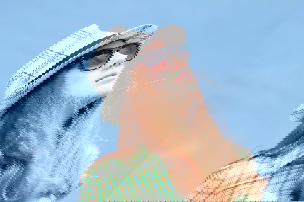 Similar – Image, Stock Photo Sunglasses everywhere XX