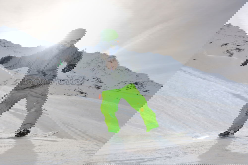 Similar – Image, Stock Photo Skier 1 Sports