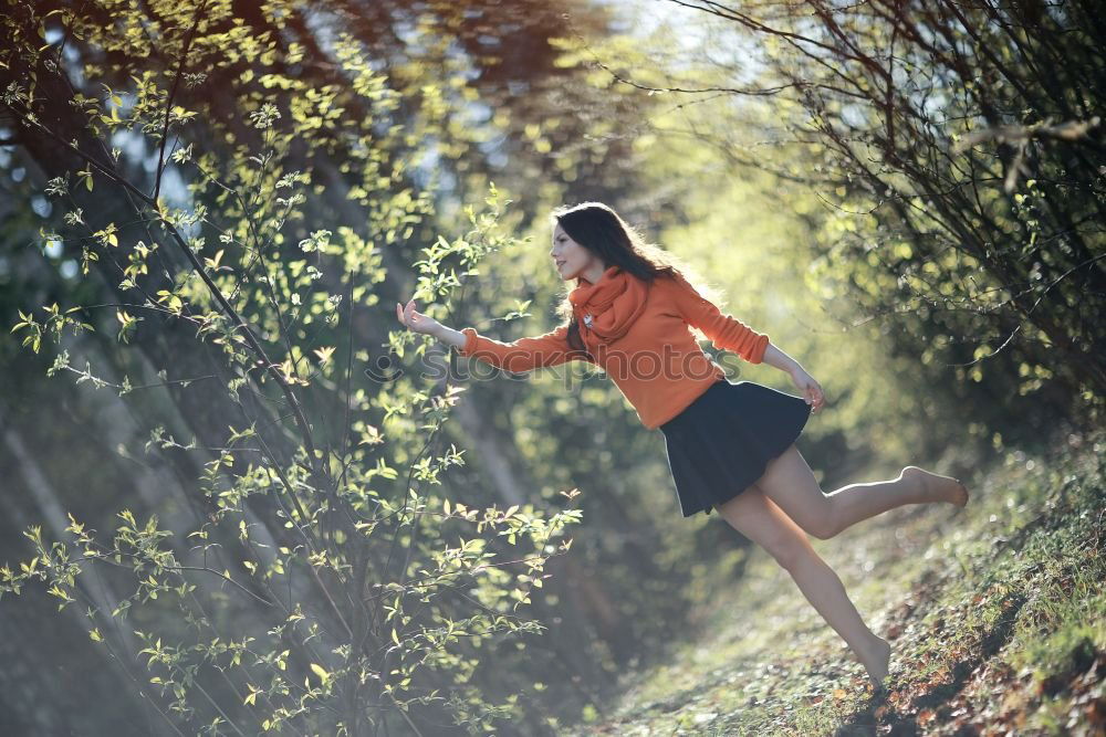 Similar – young woman jogging