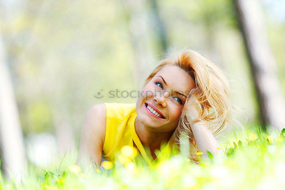 Similar – Image, Stock Photo Young black woman, afro hairstyle, sitting on a wall smiling